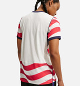 USMNT 2026/27 Match Home Aero Fit Soccer Authentic Womens Jersey - Sail/Midnight Navy/Midnight Navy