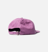 Signature 6 Panel Adjustable Mens Hat - Purple