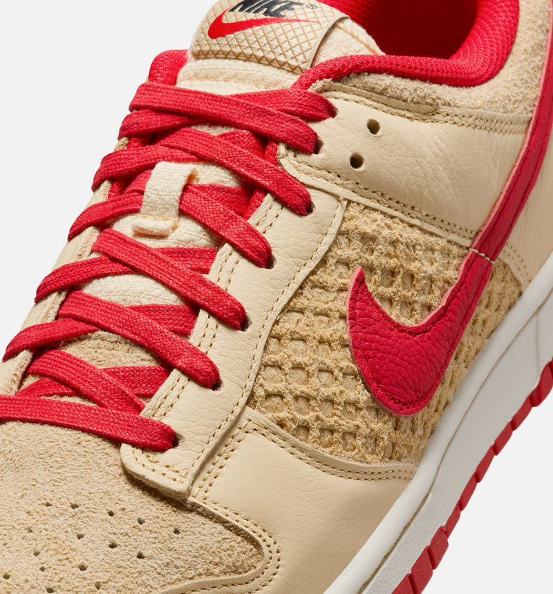 Dunk Low Retro SE Strawberry Waffle Mens Lifestyle Shoe - Pale Vanilla/University Red/Sail/Wheat