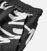 Birds Fly Free Swim Mens Short - Black