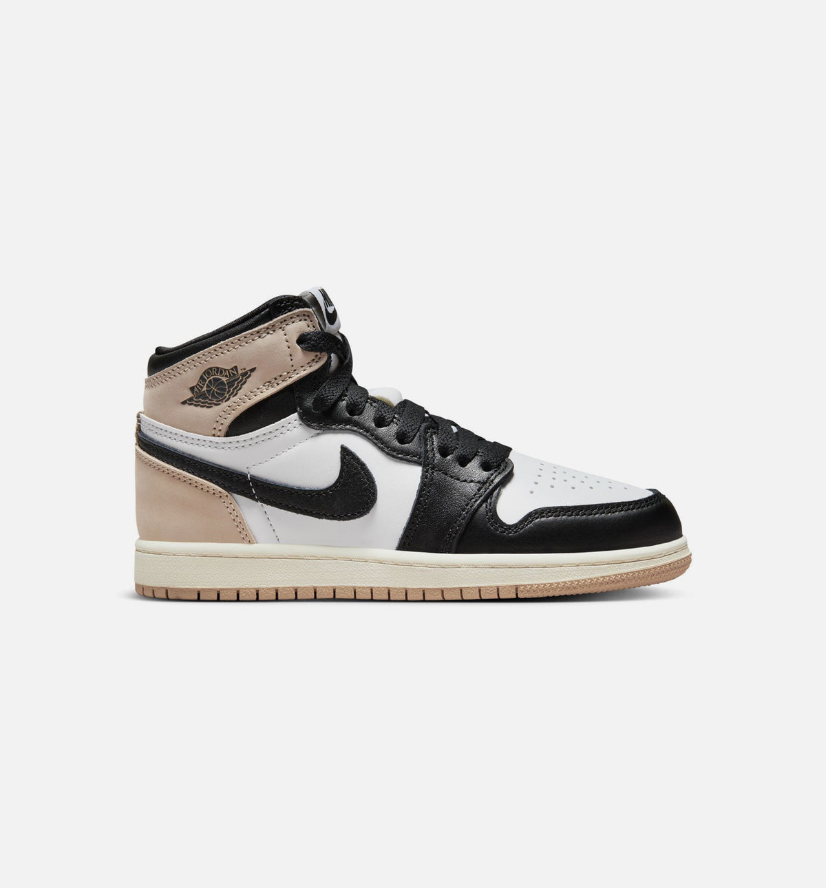 Nike Jordan スタジャン Lサイズ 黒/クリーム Air Jordan 1 Retro High OG PS Latte Black FD2597 021 Kid's Size