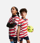 USMNT 2026/27 Match Home Aero Fit Soccer Authentic Garde School Jersey - Sail/Midnight Navy/Midnight Navy