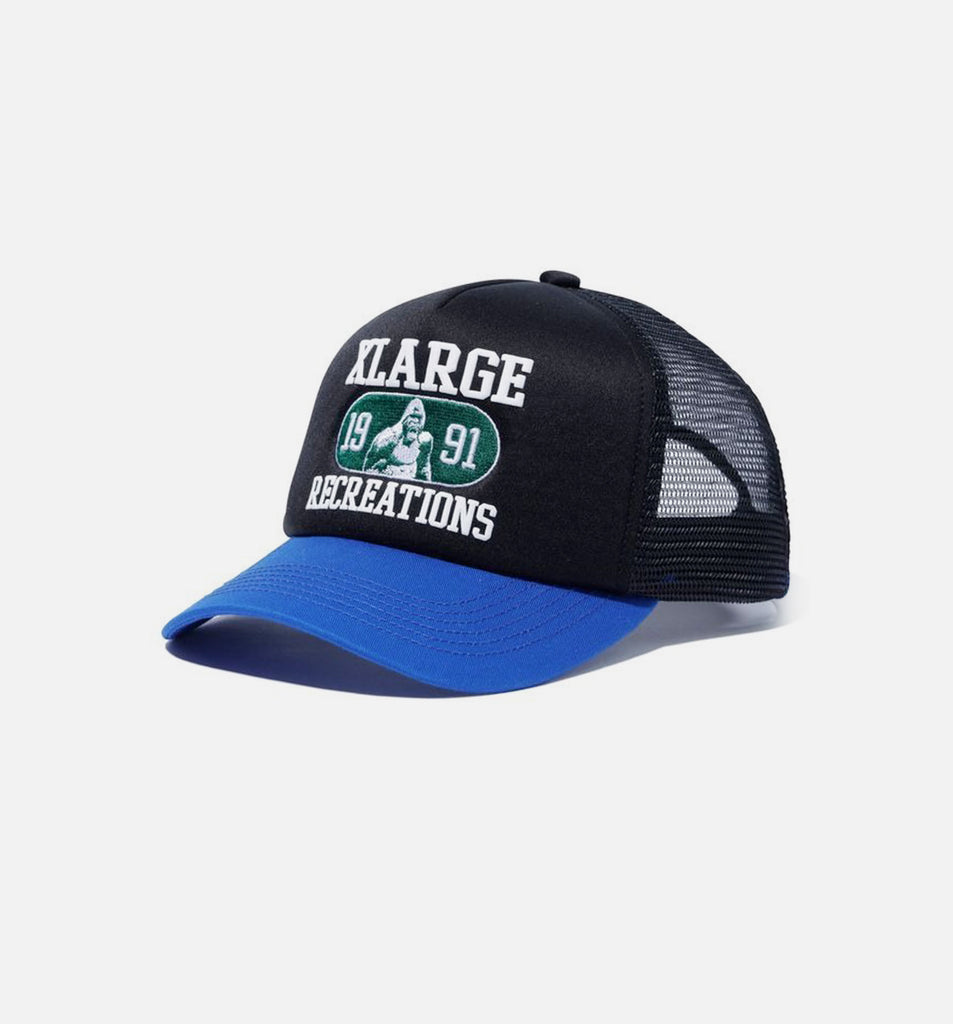 X-large 201251051004-BLK Recreations Mesh Cap Mens Hat - Black