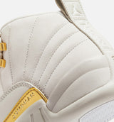 Air Jordan 12 Retro Phantom Womens Lifestyle Shoe - Phantom/Metallic Gold/White