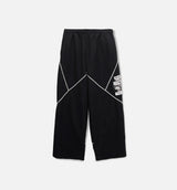 Washed Twill Mens Pant - Black/White