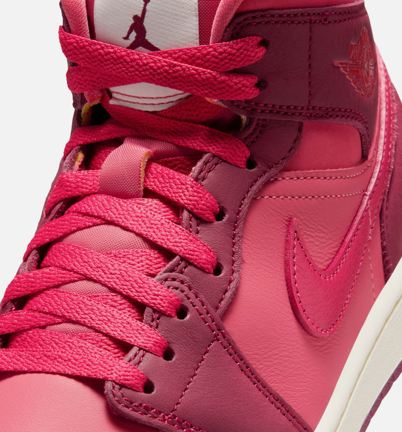 air jordan 1 mid women red