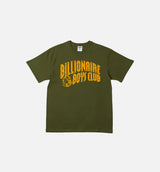 Curve Mens Short Sleeve Shirt - Cypress Green