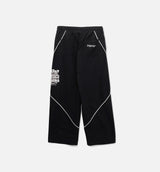 Washed Twill Mens Pant - Black/White