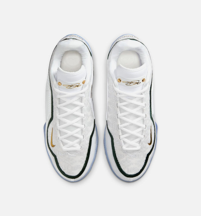 Lebron XXIII From This Point Forward Mens Basketball Shoe - White/Stadium Green/Light Smoke Grey/Black