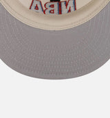NBA 9Fifty RC Snapback Mens Hat - Cream White