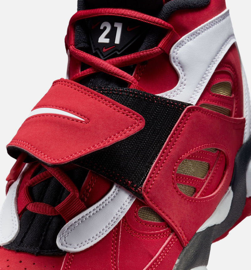 Nike HQ2631-600 Air Diamond Turf II Prime Red Mens Basketball Shoe
