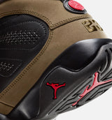 Air Jordan 9 Retro Olive Grade School Lifestyle Shoe - Black/True Red/Light Olive