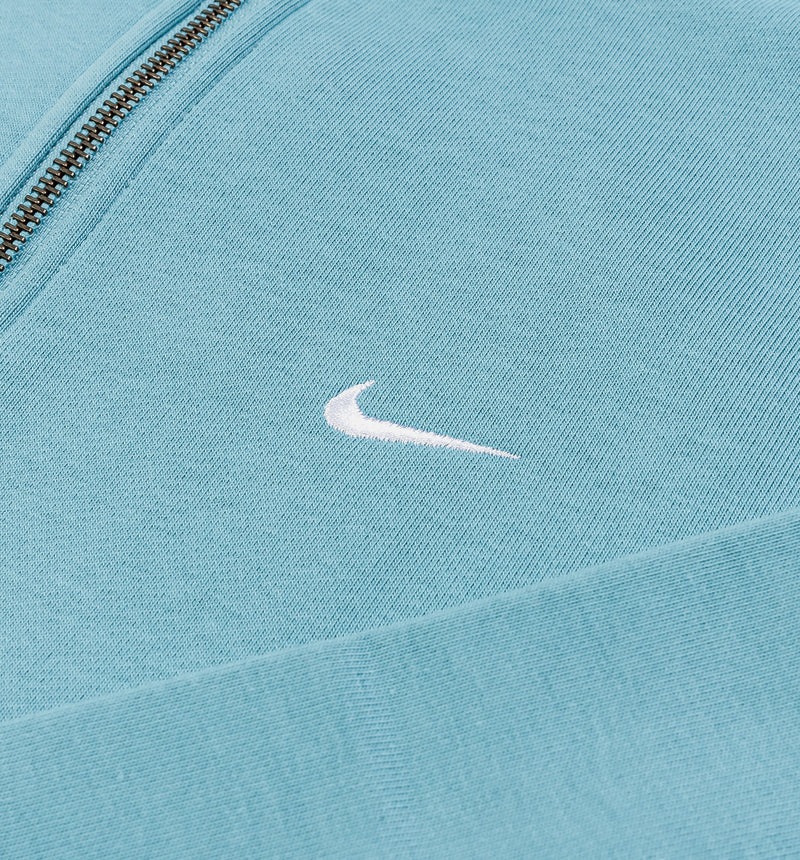 Solo Swoosh Quarter Zip Mens Jacket - Blue