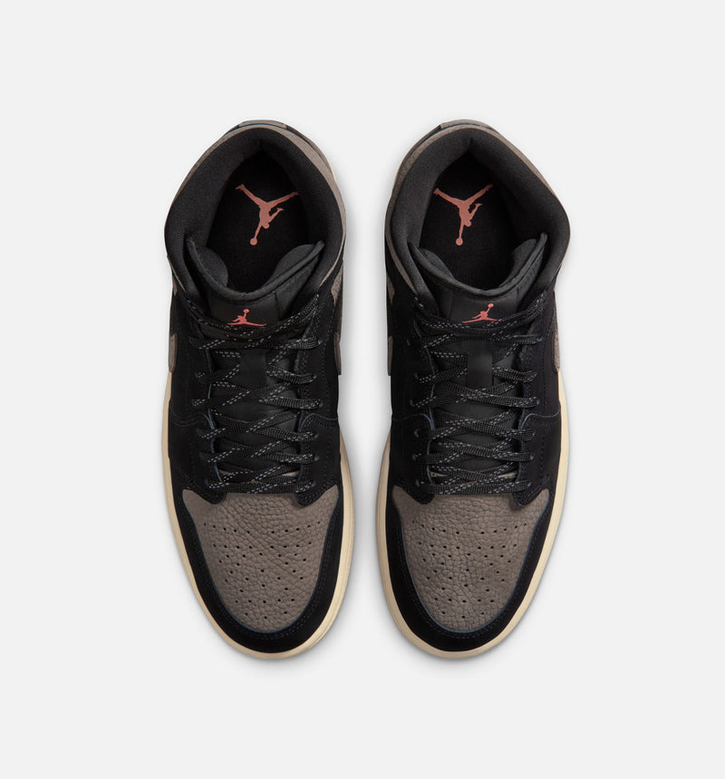Jordan IB7110-002 Air Jordan 1 Mid SE Mens Lifestyle Shoe - Black