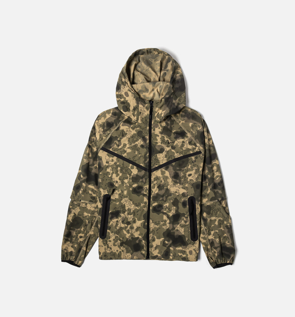 nike camo windbreaker jacket mens