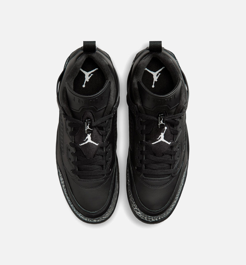 Jordan IV2417-010 Spizike Low Mens Basketball Shoe - Black/Black