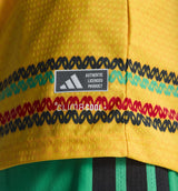 Jamaica 26 X Bob Marley Home Authentic Mens Jersey - Bold Gold