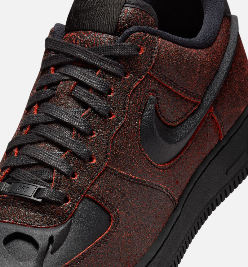 Air Force 1 Low Halloween Mens Lifestyle Shoe - Black/Crimson