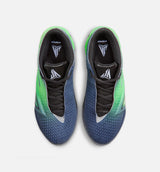 Ja 4 Nightmare Mens Lifestyle Shoe - Obsidian/Black/Voltage Green/Metallic Silver