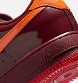 Air Force 1 Low Dark Team Red and Safety Orange Mens Lifestyle Shoe - Dark Team Red/University Gold/Safety Orange/Challenge Red