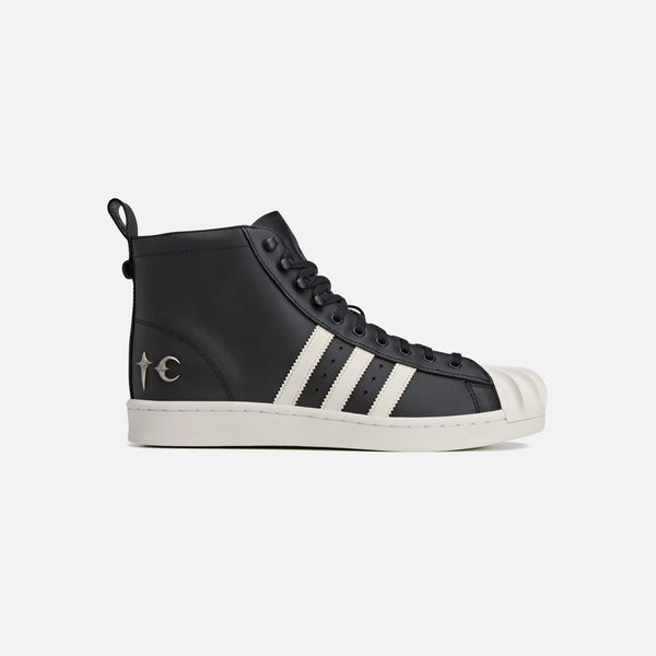 靴 adidas Originals SUPERSTAR EXCLUSIVE adidas JP6519 Superstar Luxe TC Mens Boot - Black/White