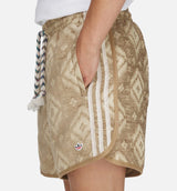 CLOT Heritage Print By Edison Chen Mens Short - Warm Sandstone