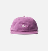 Signature 6 Panel Adjustable Mens Hat - Purple