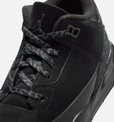 Air Jordan 3 Retro Black Cat Preschool Lifestyle Shoe - Black/Dark Charcoal/Black Free Shipping