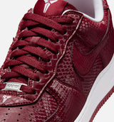 Kobe Air Force 1 Low Merion Mens Lifestyle Shoe - Team Red/White
