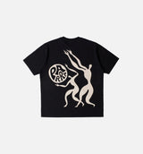 Play Ball Mens Short Sleeve Shirt - Black