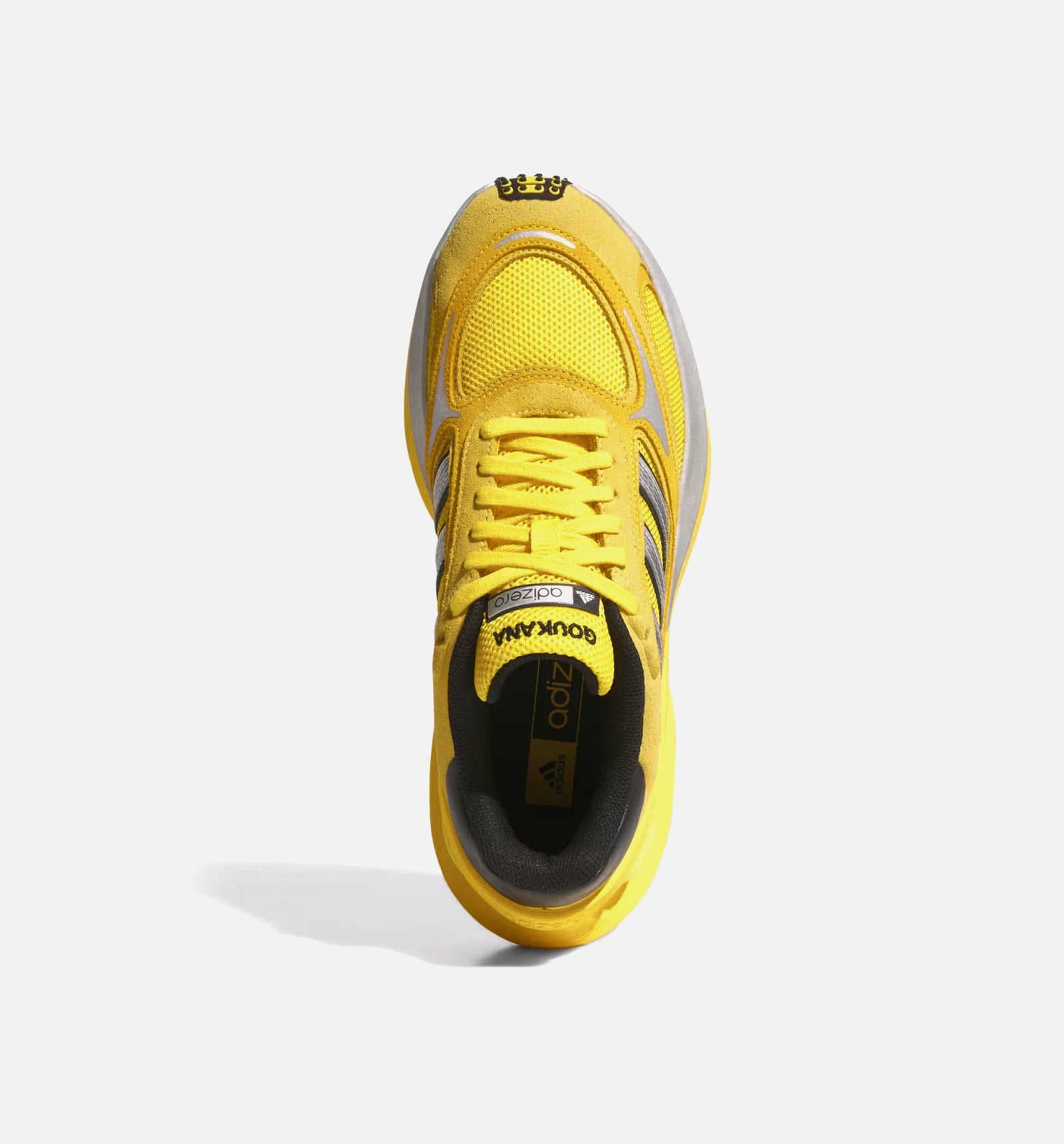 adidas JP7177 Adizero Goukana Mens Lifestyle Shoe - Yellow/Light