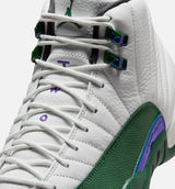 Air Jordan 12 Retro Idols Become Rivals Mens Lifestyle Shoe - Summit White/Gorge Green/Fierce Purple Free Shipping