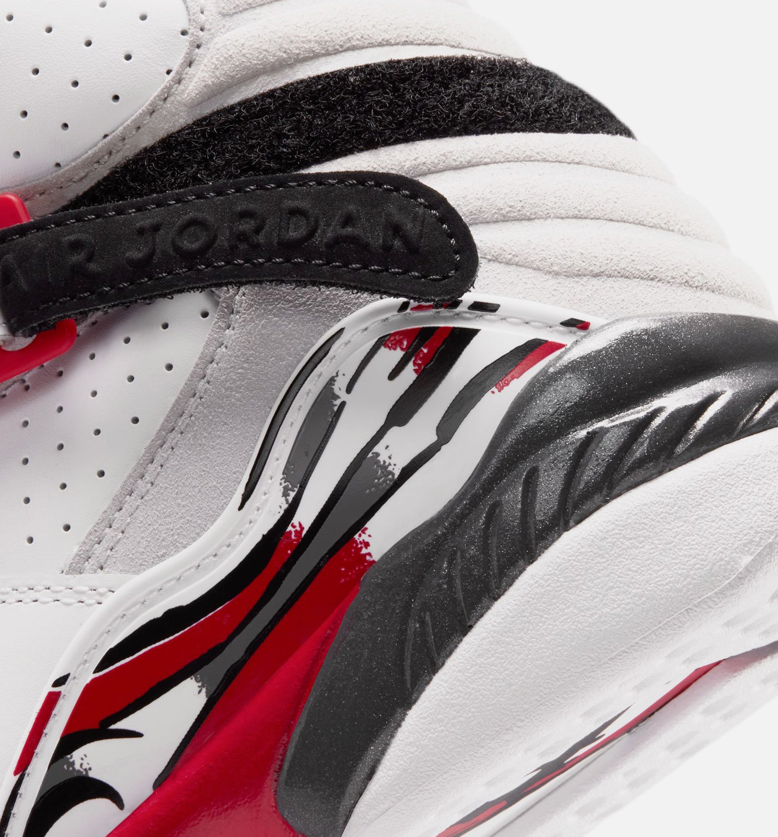 Jordan 305368-100 Air Jordan 8 Retro White And True Red Grade 