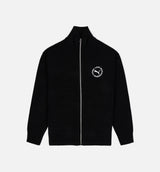 Lost Management Cities Fuzzy Mens Jacket - Black/White