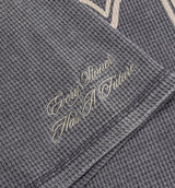Keep The Faith Thermal Mens Short Sleeve Shirt - Grey/Beige