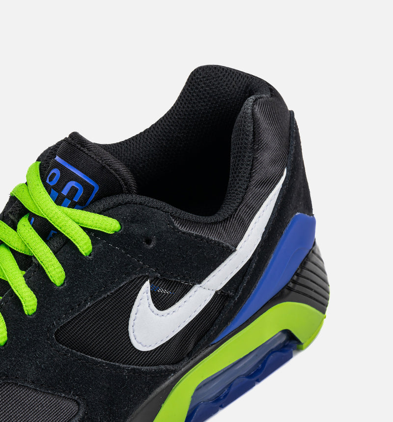 Air Max 180 Joker Mens Lifestyle Shoe - Black/White/Action Green