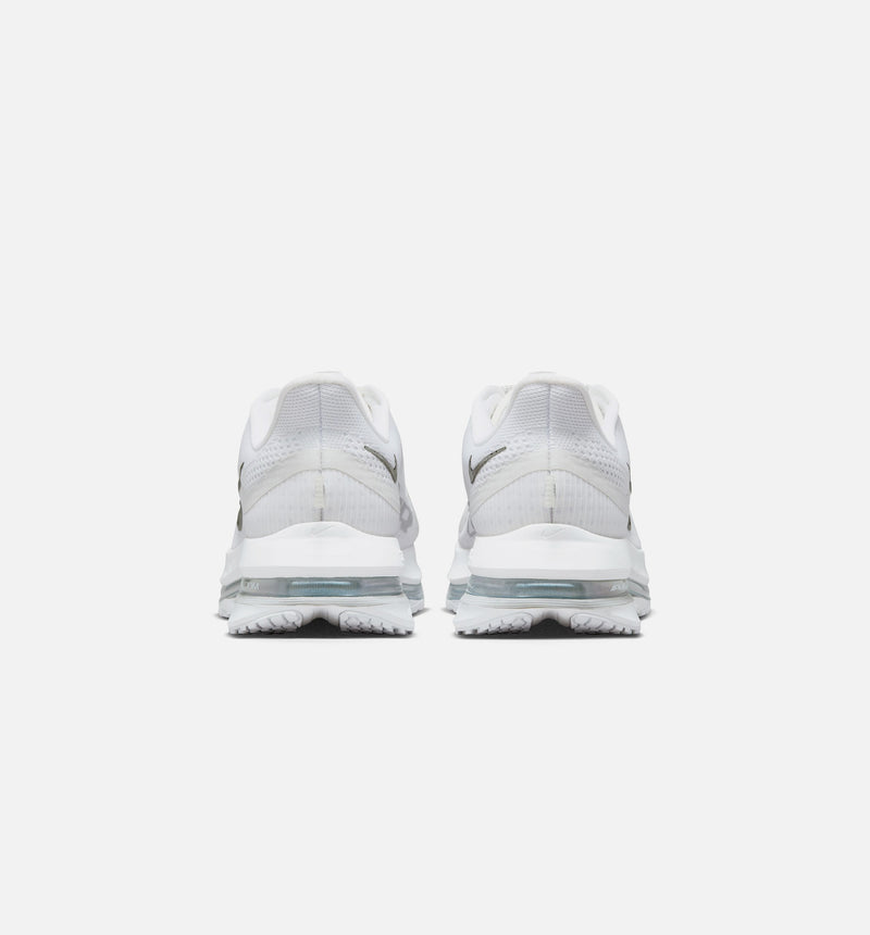 Pegasus Premium Mens Lifestyle Shoe - White/Metallic Silver/Metallic Silver