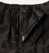 Broken Fitted Mens Pants - Black