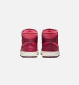 Air Jordan 1 Mid SE Valentines Day Womens Lifestyle Shoe - Team Red/Sierra Red/Pueblo Red