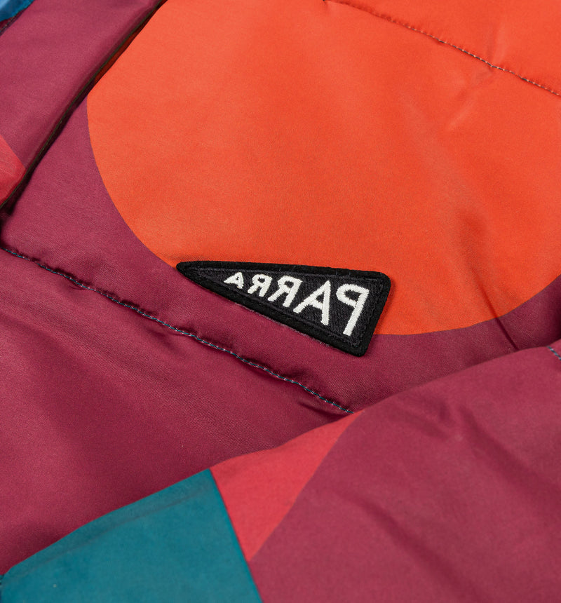 Parra 54435-BRWN Protect The Sun Reversible Puffer Mens Jacket