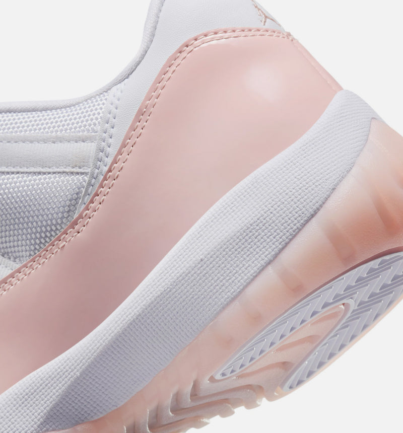 Air Jordan 11 Retro Low Legend Pink Womens Lifestyle Shoe - White/Legend Pink