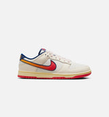 Dunk Low Retro SE Mens Lifestyle Shoe - Pale Ivory/Light Crimson/Sail/University Gold/Blue Void/Sail