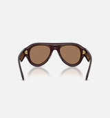 A$AP Rocky x Aviator Puffer Mens Sunglasses - Dark Brown