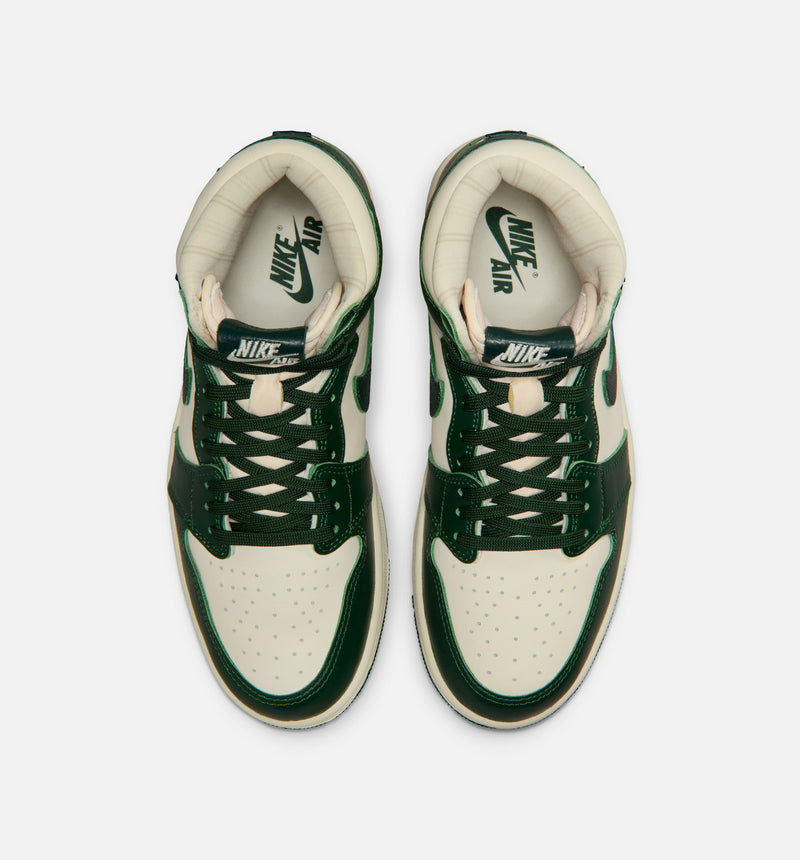 Air Jordan 1 High OG Fir Womens Lifestyle Shoe - Pale Ivory/Pro Green/Fir/Coconut Milk