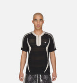 CLOT Knit By Edison Chen Mens Jersey - Black/Wonder White