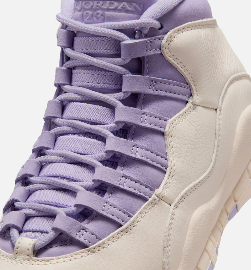 Jordan IQ0388-101 Air Jordan 10 Retro Hydrangeas Womens Lifestyle
