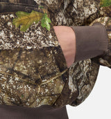 Brooklyn Fleece Realtree Mod Crop Full-Zip Womens Hoodie - Sail/Sail