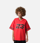 Flight Woven Womens Jersey - Chile Red