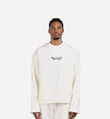 1988 Drive In Mens Long Sleeve Shirt - White