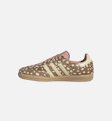 Samba OG Deer Print Womens Lifestyle Shoe - Brown Desert/Warm Vanilla/Wonder Mauve